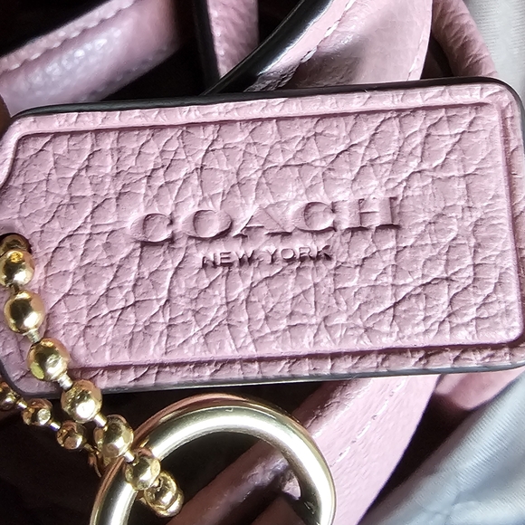 COACH Dempsey Crossbody Tote 22 True Pink NWT - Picture 10 of 11